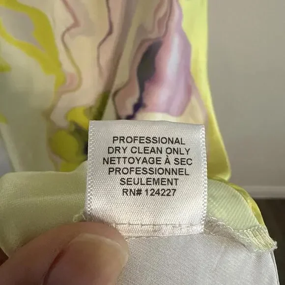 MISA Los Angele Satin Sleeveless Floral Print  Sylvie Dress (Sz: M / RTL: $410) - Picture 10 of 12